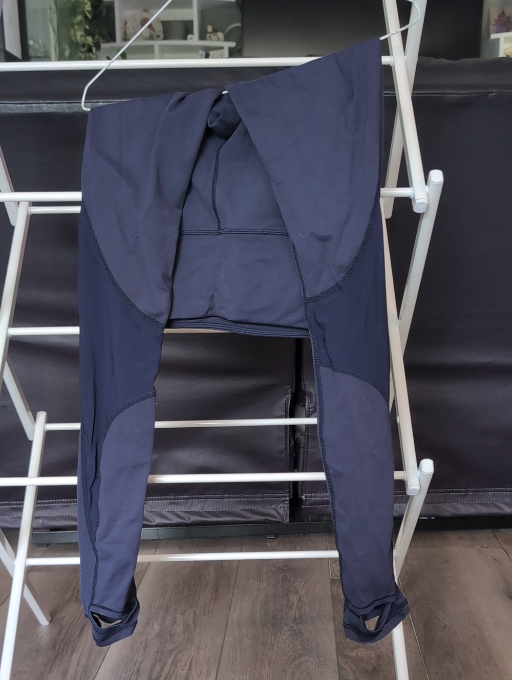 Navy Blue Athletic Leggings